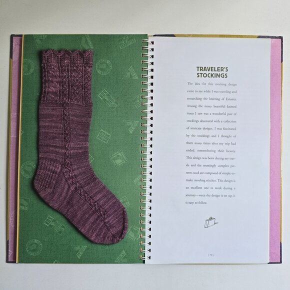 Knitting On The Road Sock Patterns For The Traveling Knitter By Nancy Bush - Picture 15 of 16